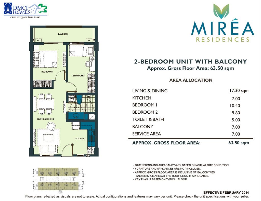 Mirea-Residences-2BR-with-Balcony63.5sqm